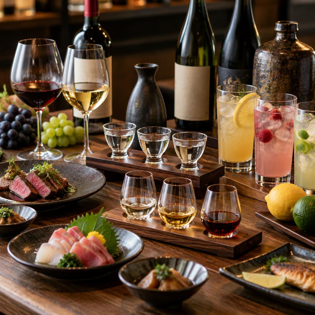 お酒好きも満足。料理に寄り添う一杯を
